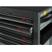 Тележка инструментальная 7 секций серая JTC