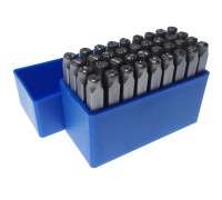 Клейма буквенные кириллица 5мм (HRC 60+-2град. DIN 1451) JTC
