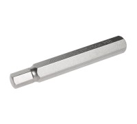 Бита HEX H8х75мм 10мм 6-ти гранная удлиненная S2 JTC