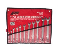 Набор ключей комбинированных 1/4”-7/8” 11 предметов в планшете JTC