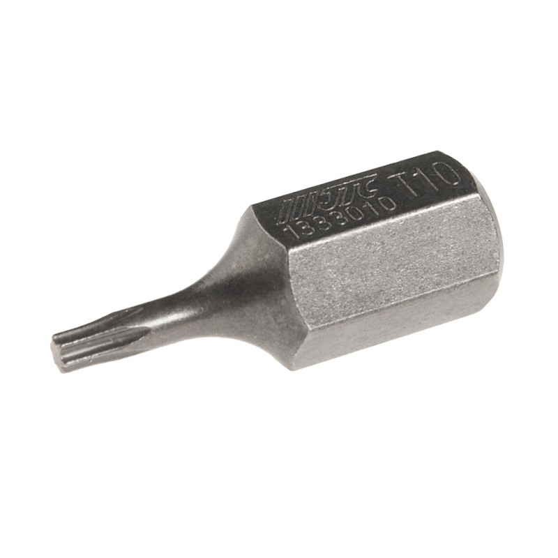 Бита TORX Т10х30мм 10мм S2 JTC Бита TORX Т10х30мм 10мм S2 JTC