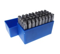 Клейма буквенные кириллица 6мм (HRC 60+-2град. DIN 1451) JTC