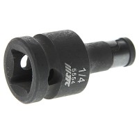 Держатель бит 1/2"х1/4" ударный JTC