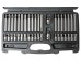 Набор бит 1/2" 3/8" SPLINE, TORX, HEX с держателем 40 предметов в кейсе JTC