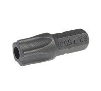 Бита TORX TS50Hх25мм 1/4" 5-ти гранная с отверстием JTC