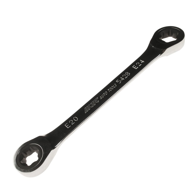 Ключ накидной TORX E20хE24 трещоточный JTC Ключ накидной TORX E20хE24 трещоточный JTC