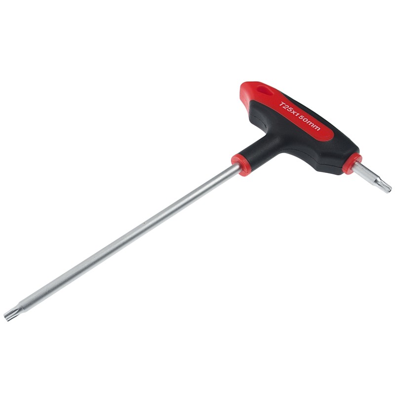 Ключ TORX Т-образный T25H с отверстием JTC Ключ TORX Т-образный T25H с отверстием JTC