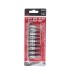 Набор бит 1/4" TORX 5-ти гранных TS10H-TS50H 9 предметов JTC