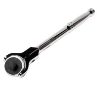 Ключ трещотка 3/8" 72 зуба 227мм шарнирный металлическая рукоятка JTC