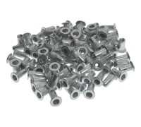 Заклепка резьбовая M3х0.5мм алюминиевая 100шт. JTC