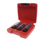 Набор головок ударных для литых дисков 17-19-21мм L=85мм 3 предмета в кейсе JTC