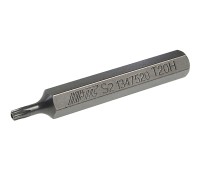 Бита TORX Т20Hх75мм 10мм удлиненная S2 JTC