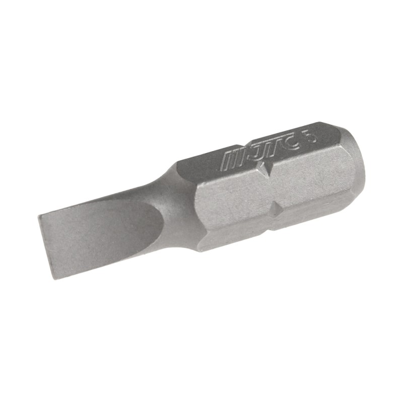 Бита шлицевая SL 0.8х5х25мм 1/4" DR S2 JTC Бита шлицевая SL 0.8х5х25мм 1/4" DR S2 JTC