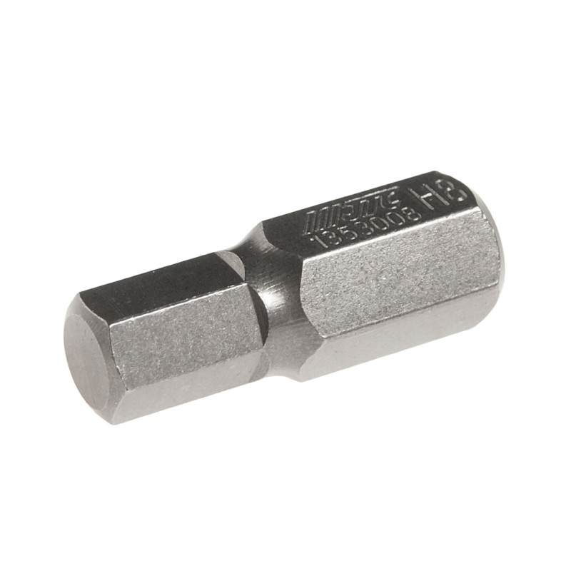 Бита HEX H8х30мм 10мм 6-ти гранная S2 JTC Бита HEX H8х30мм 10мм 6-ти гранная S2 JTC
