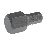 Бита HEX H14х30мм 5/16" DR 6-ти гранная S2 JTC