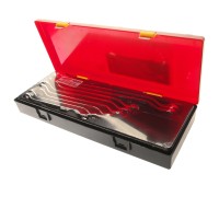 Набор ключей накидных 8-24мм 45град. 8 предметов в кейсе JTC