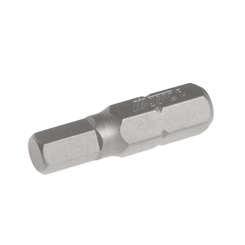Бита HEX H5х25мм 1/4" DR 6-ти гранная S2 JTC Бита HEX H5х25мм 1/4" DR 6-ти гранная S2 JTC