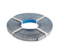 Груза адгезивные FE-070 RN/C 1000×5 гр (Синий скотч) (Катушка) (Zn) (1 шт.)