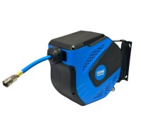 Шланг пневматический 10м, ø10×15мм, HYBRID в самоскручивающейся катушке ASN-1015-10-HR