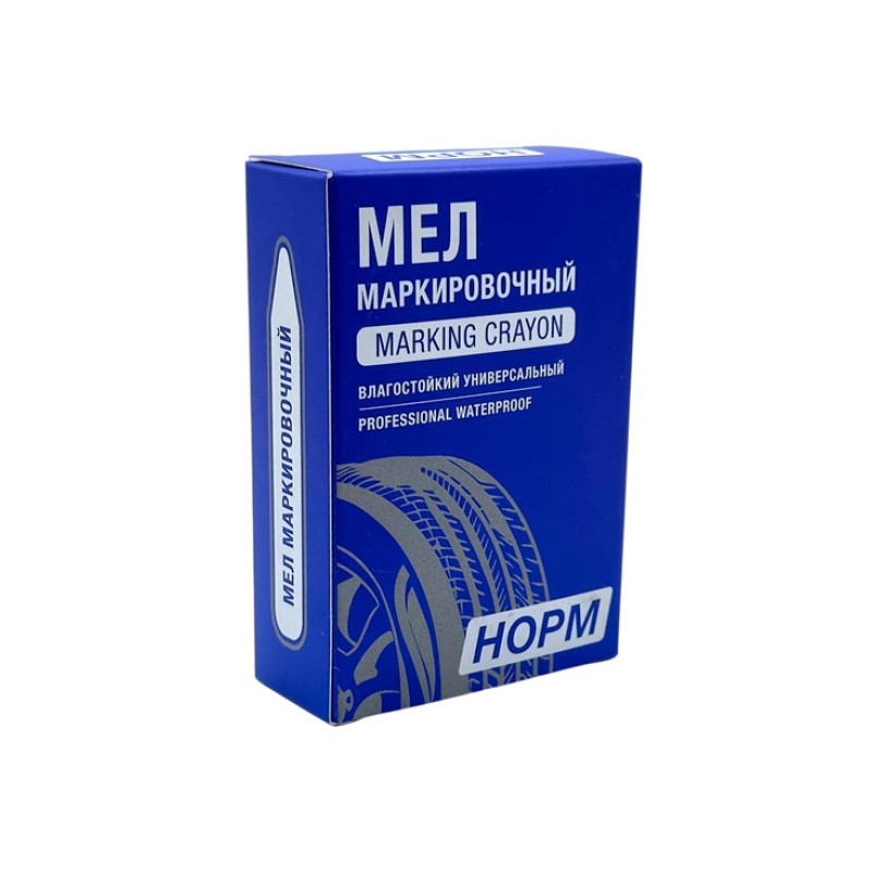 Мел маркировочный M-D13-W НОРМ (ø13×105мм) (Белый) Мел маркировочный M-D13-W НОРМ (ø13×105мм) (Белый)