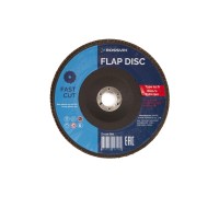 Круг шлифовальный лепестковый ROSSVIK 180*22мм 120 Grit. Тип29, Zr, 80м/с, 8500об/мин Круг шлифовальный лепестковый ROSSVIK 180*22мм 120 Grit. Тип29, Zr, 80м/с, 8500об/мин