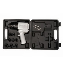 Гайковерт пневматический RT-5270K, 1/2", 720Нм, 7000ом/мин, с набором головок
