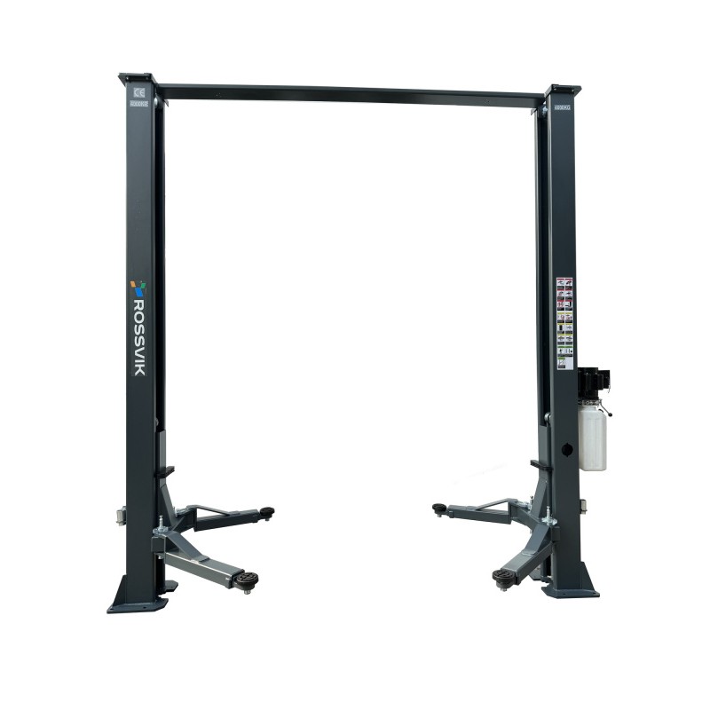 Автоподъемник двухстоечный ROSSVIK V2-4L г/п 4.0т, 220В, с верхней синхронизацией. Цвет серый Автоподъемник двухстоечный ROSSVIK V2-4L г/п 4.0т, 220В, с верхней синхронизацией. Цвет серый