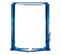 Автоподъемник двухстоечный ROSSVIK ПГА-4500Е г/п 4.5т, 380В, с верхней синхронизацией. Синий RAL5005