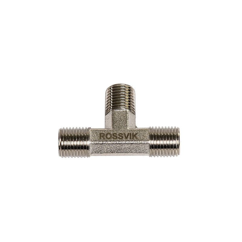 A137/2.R Тройник ROSSVIK Т-обр ММM 1/4" A137/2.R Тройник ROSSVIK Т-обр ММM 1/4"