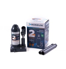 Домкрат бутылочный ROSSVIK PRO V002, г/п 2,0т