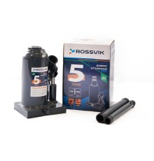 Домкрат бутылочный ROSSVIK PRO V005, г/п 5,0т