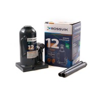 Домкрат бутылочный ROSSVIK PRO V012, г/п 12,0т