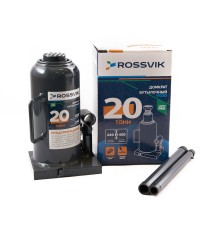 Домкрат бутылочный ROSSVIK PRO V020, г/п 20,0т