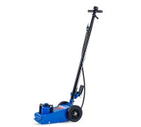 Домкрат подкатной HJ1902, 22т, пневмогидравлический, RAL5005 Синий