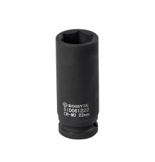 SID061222 Головка торцевая ударная, глубокая ROSSVIK, 1/2", 22мм