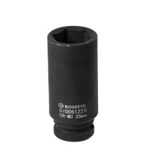 SID061225 Головка торцевая ударная, глубокая ROSSVIK, 1/2", 25мм