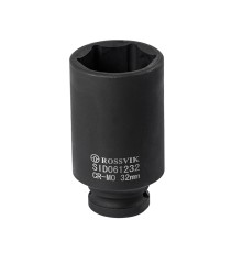 SID061232 Головка торцевая ударная, глубокая ROSSVIK, 1/2", 32мм