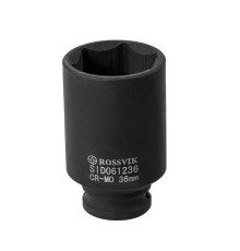 SID061236 Головка торцевая ударная, глубокая ROSSVIK, 1/2", 36мм