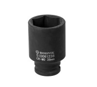 SID061238 Головка торцевая ударная, глубокая ROSSVIK, 1/2", 38мм