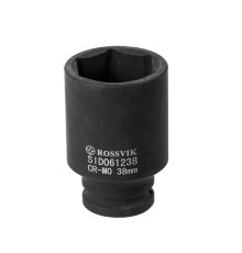 SID061238 Головка торцевая ударная, глубокая ROSSVIK, 1/2", 38мм