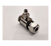 Фитинг цилиндра зажима цанговый угловой 1/8" 6мм V521, V524, V526, V526U, V624, V626, V626IT, V730