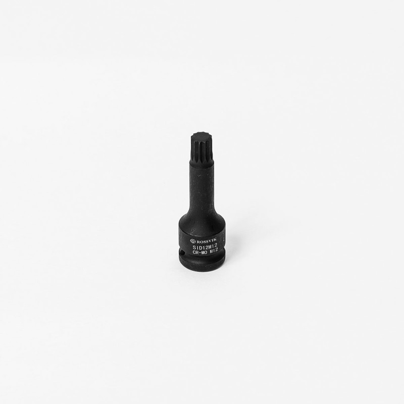 SID12M12 Головка торцевая ударная ROSSVIK, 1/2", Spline M12, L-78мм SID12M12 Головка торцевая ударная ROSSVIK, 1/2", Spline M12, L-78мм