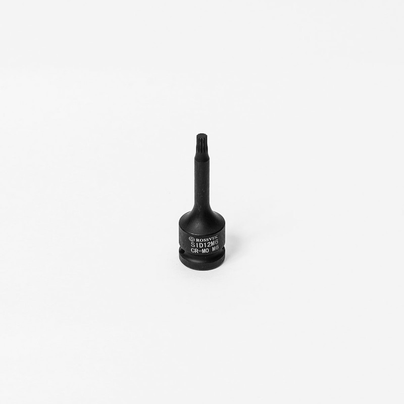 SID12M6 Головка торцевая ударная ROSSVIK, 1/2", Spline M6, L-78мм SID12M6 Головка торцевая ударная ROSSVIK, 1/2", Spline M6, L-78мм