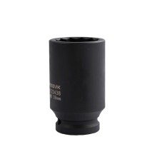 SID123438 Головка торцевая ударная глубокая 12-гранная ROSSVIK 3/4", 38мм