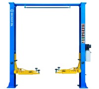 Автоподъемник двухстоечный ROSSVIK V2-4LH г/п 4.0т, 380В, с верхней синхронизацией. Синий