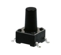 Кнопка тактовая 6х6 SMD h=9.5мм\Switronic
