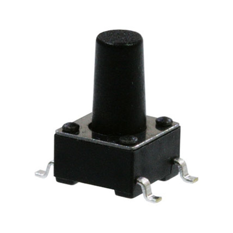 Кнопка тактовая 6х6 SMD h=9.5мм\Switronic Кнопка тактовая 6х6 SMD h=9.5мм\Switronic