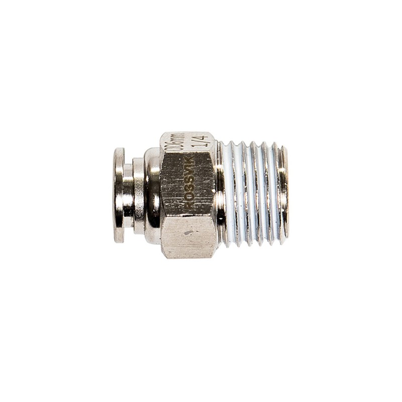B180/10.R Цанговый разъем ROSSVIK М1/4" - 6х4мм B180/10.R Цанговый разъем ROSSVIK М1/4" - 6х4мм