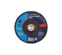 Круг зачистной из синтетического волокна ROSSVIK 180*22мм черный, 80м/с, 10200об/мин