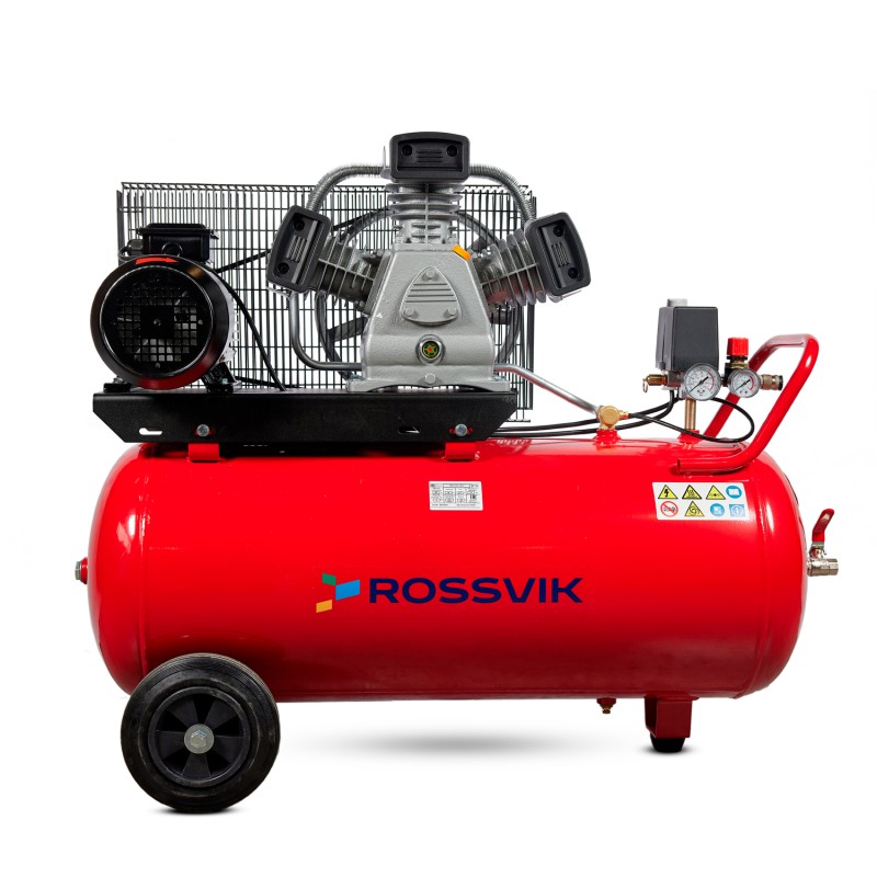 Компрессор поршневой ROSSVIK СБ4/С-100.LB40, 580л/мин, 10бар, ресивер 100л, 380В/3кВт Компрессор поршневой ROSSVIK СБ4/С-100.LB40, 580л/мин, 10бар, ресивер 100л, 380В/3кВт